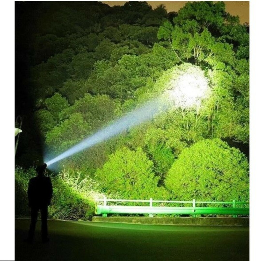 ヘッドライト ヘッドランプ 18650 LED 驚愕黒 単品R67438 | フリマアプリ ラクマ