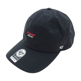 NANGA - NANGA ナンガ キャップ × 47BRAND AURORA CAP リップストップ ナイロン ベースボールキャップ ブラック系【美品】【中古】