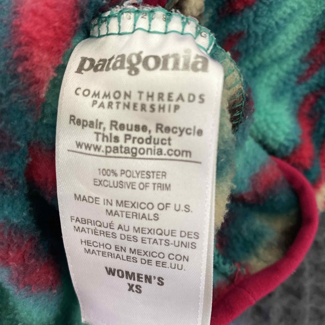 patagonia(パタゴニア)のパタゴニア スナップT XSレディース オルテガ ナヴァホ ティファニーブルー レディースのジャケット/アウター(ブルゾン)の商品写真