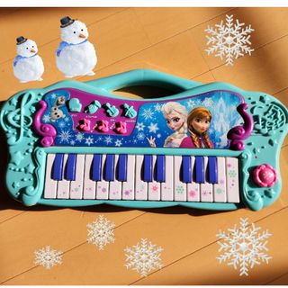 ディズニー(Disney)のアナと雪の女王　キーボード(楽器のおもちゃ)