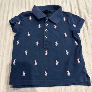 ポロラルフローレン(POLO RALPH LAUREN)のラルフローレン　ポロシャツ　女児　90(Tシャツ/カットソー)