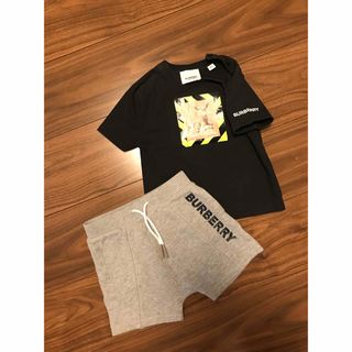 バーバリー(BURBERRY)のバーバリー　ロゴTシャツ　90   86  ロゴT  半袖　ディーゼル　グッチ(パンツ/スパッツ)