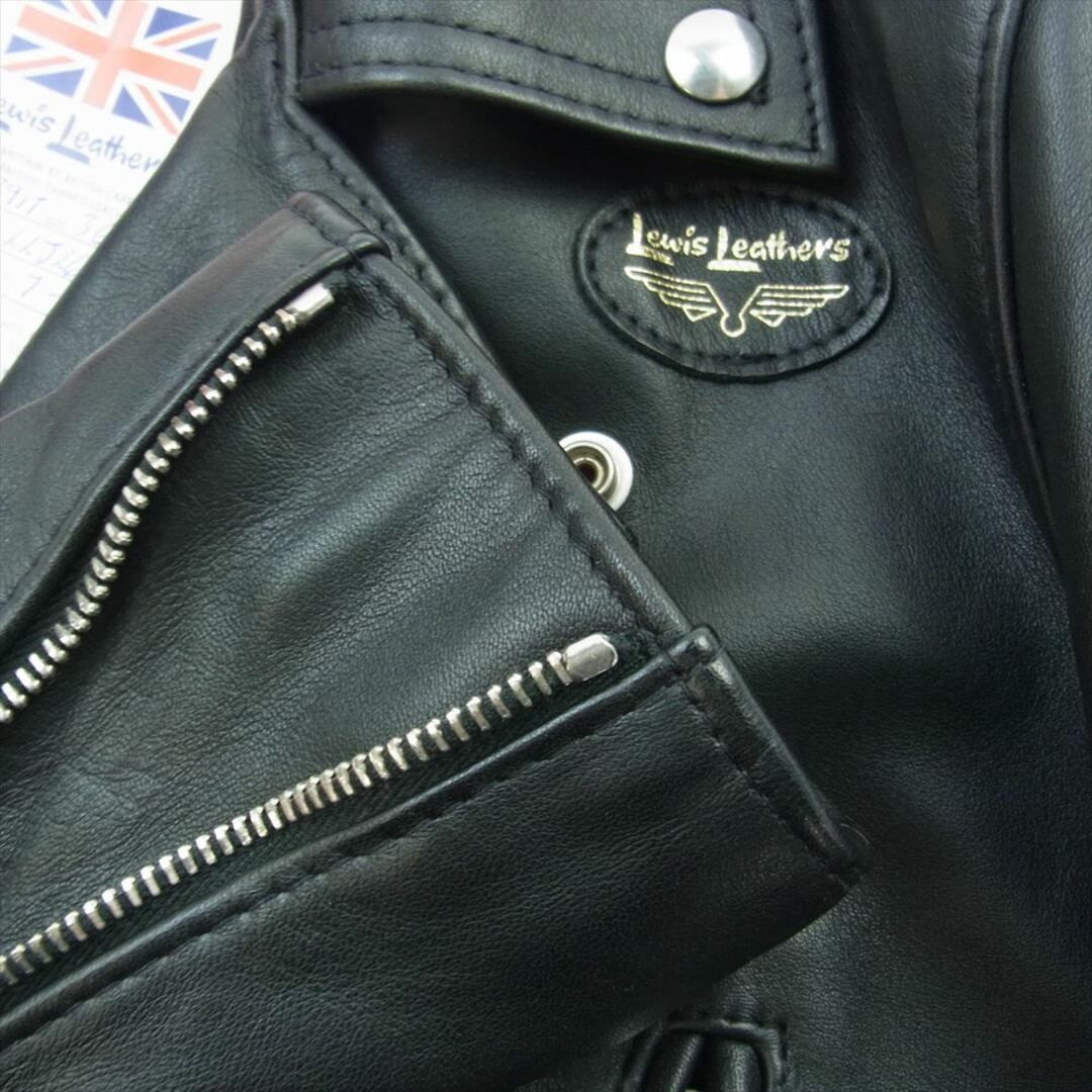 Lewis Leathers(ルイスレザー)のLewis Leathers ルイスレザー ライダースジャケット 391T ライトニング カウハイド  レザー ライダース ジャケット ブラック系 36【美品】【中古】 メンズのジャケット/アウター(その他)の商品写真