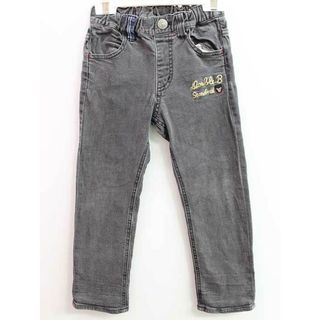 ミキハウス(mikihouse)の【春物 新入荷!】♪ミキハウスダブルB/MIKIHOUSE DOUBLE.B♪110cm ジーンズ/デニムパンツ グレー系【中古】子供服 キッズ kids 男の子 春秋冬 bottoms 423042(パンツ/スパッツ)