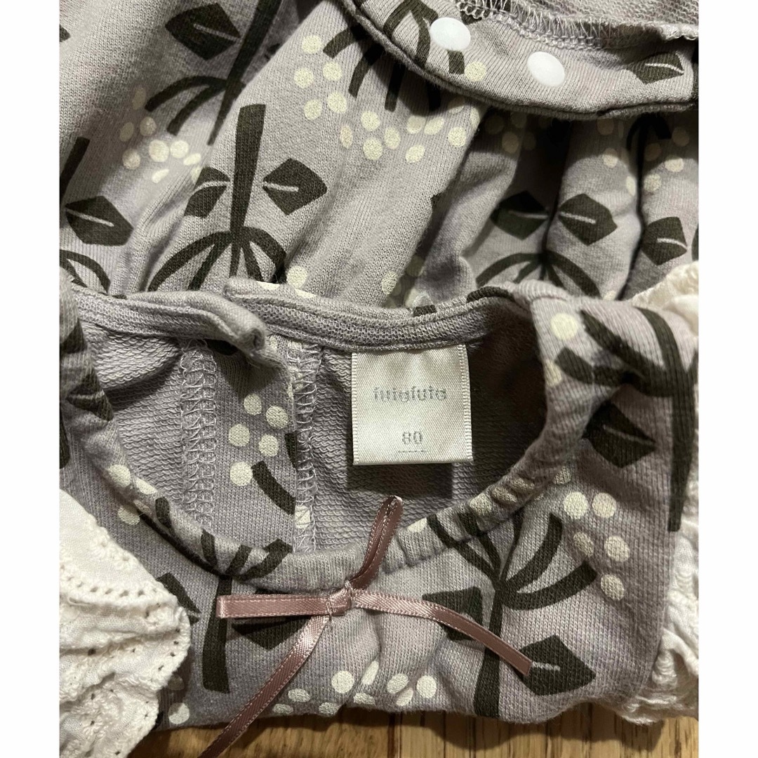 futafuta　サロペット　ロンパース　80 キッズ/ベビー/マタニティのベビー服(~85cm)(ロンパース)の商品写真
