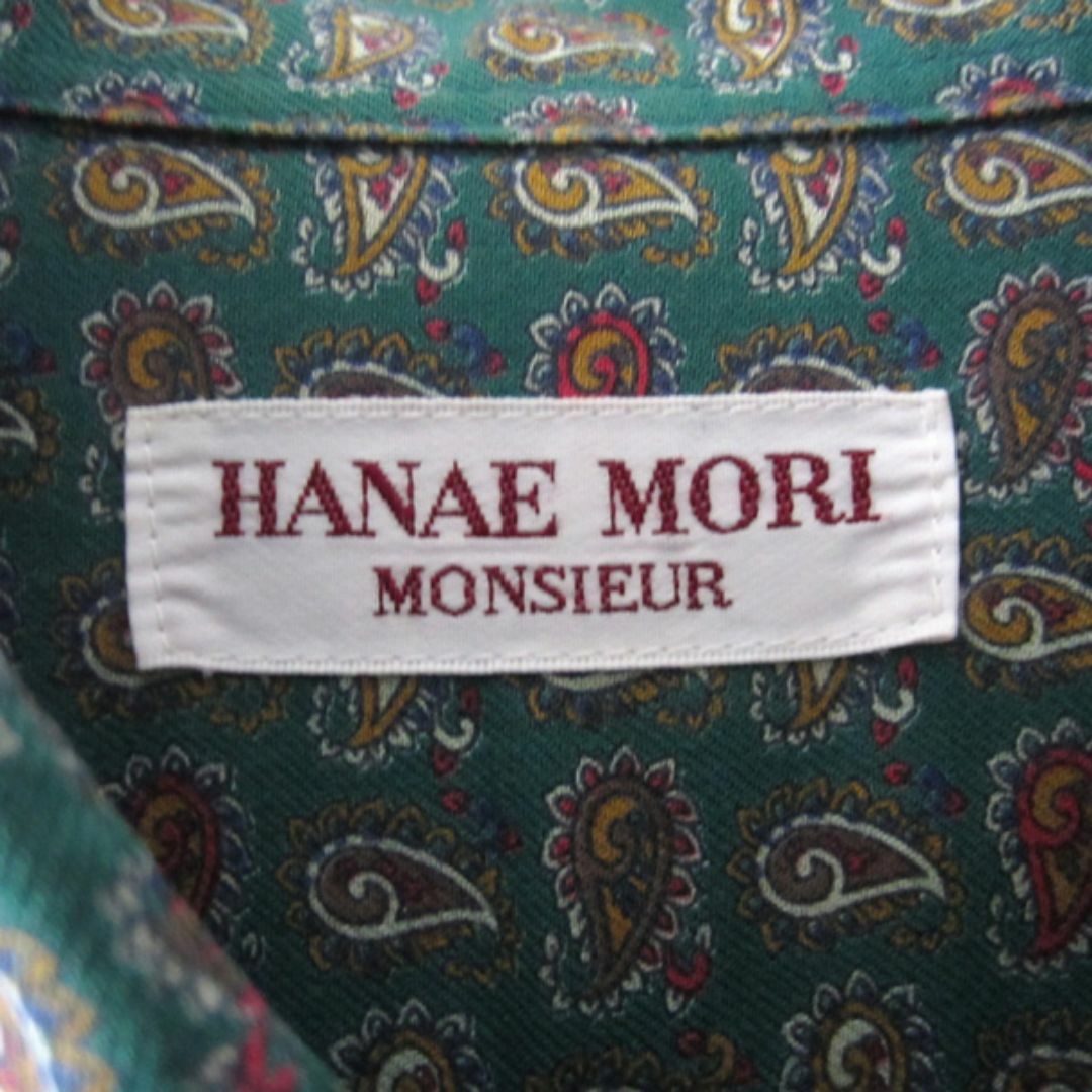 HANAE MORI(ハナエモリ)の美品　HANAE MORI／ハナエモリ★　ペーズリー柄　長袖シャツ メンズのトップス(シャツ)の商品写真