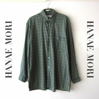 ハナエモリ(HANAE MORI)の美品　HANAE MORI／ハナエモリ★　ペーズリー柄　長袖シャツ(シャツ)