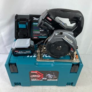 マキタ(Makita)の＊＊MAKITA マキタ 40Vmax 125mm 充電式マルノコ バッテリ2個・充電器・ケース付属 HS007G ブラック(その他)