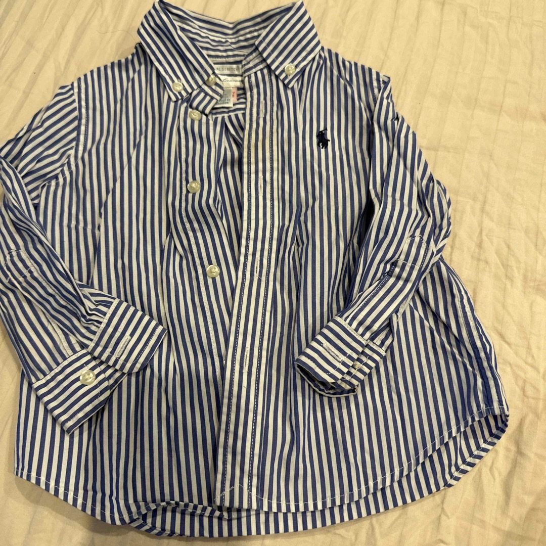 Ralph Lauren(ラルフローレン)の長袖　美品　ラルフローレン　シャツ　18M キッズ/ベビー/マタニティのベビー服(~85cm)(シャツ/カットソー)の商品写真