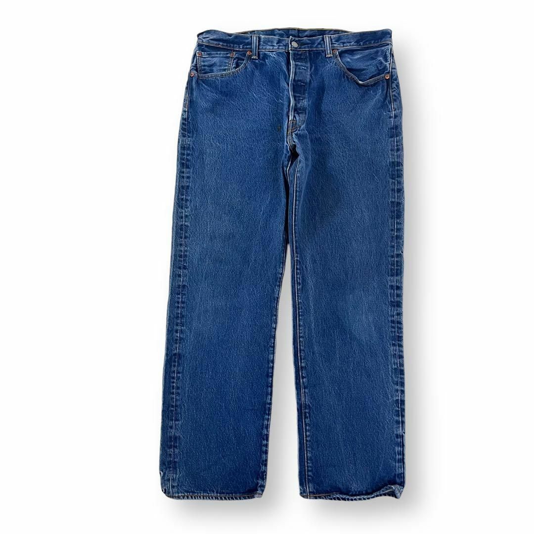 Levi's(リーバイス)のリーバイス 501 インディゴ w40 L34 デニム ジーンズ ビッグサイズ メンズのパンツ(デニム/ジーンズ)の商品写真