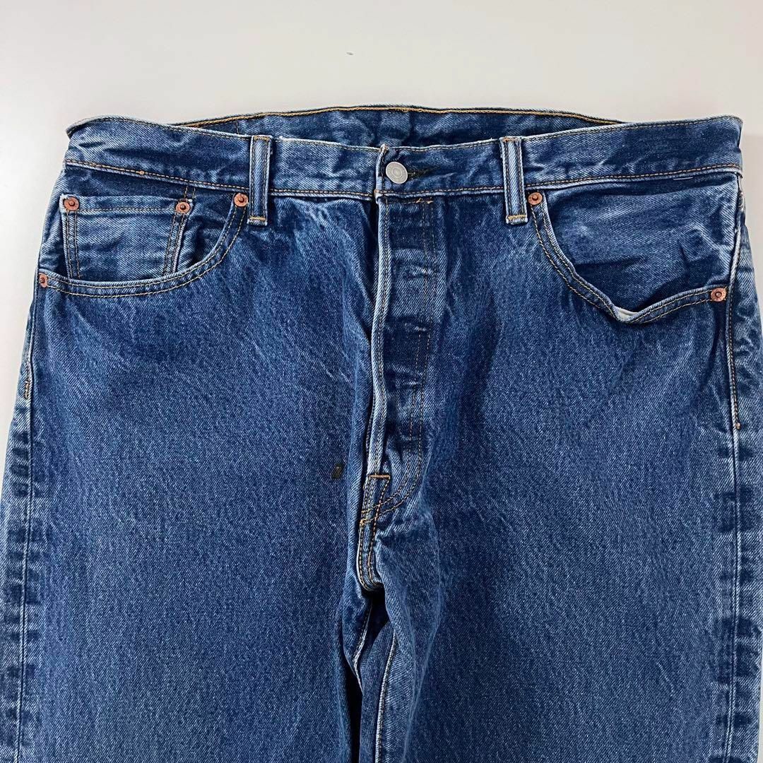 Levi's(リーバイス)のリーバイス 501 インディゴ w40 L34 デニム ジーンズ ビッグサイズ メンズのパンツ(デニム/ジーンズ)の商品写真