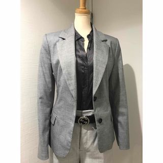 ザラ(ZARA)のZARAザラ新品ジャケット フォーマル11号 グレー(テーラードジャケット)