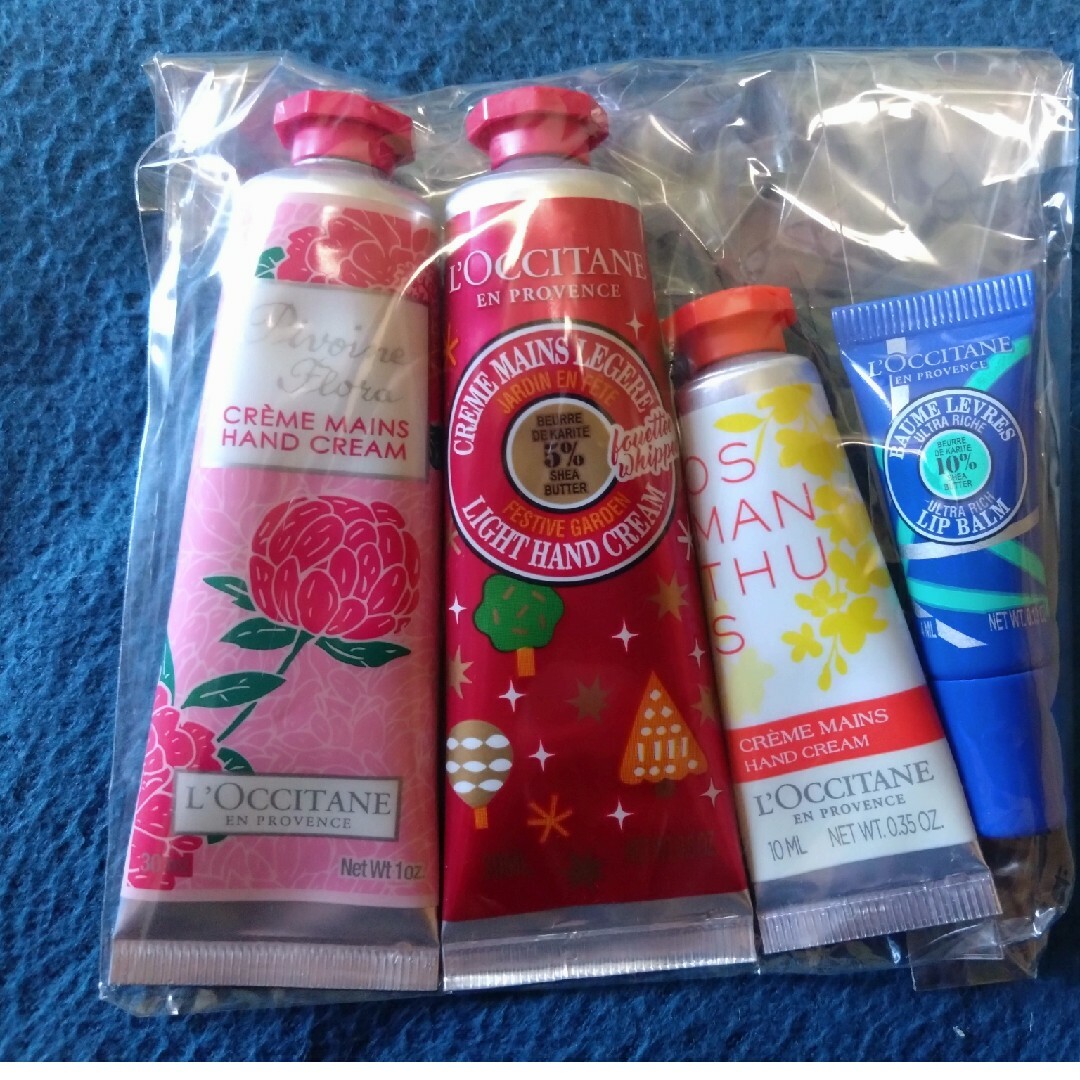 L'OCCITANE(ロクシタン)のロクシタンハンドクリーム＆リップバーム セット コスメ/美容のボディケア(ハンドクリーム)の商品写真