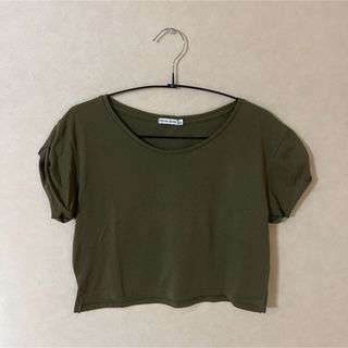 ベルシュカ(Bershka)のBershka ショート丈 Tシャツ(Tシャツ(半袖/袖なし))