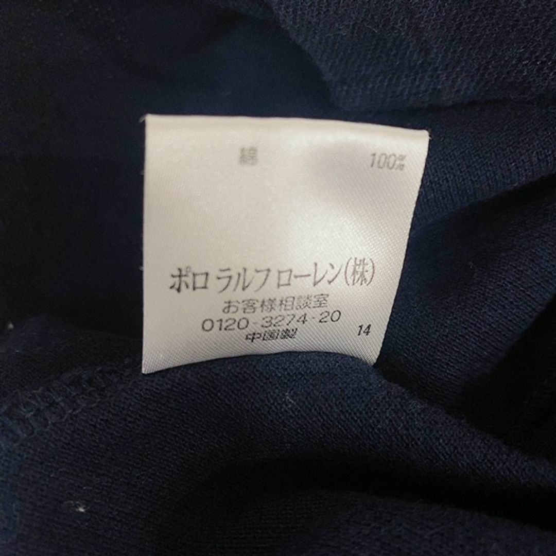 POLO RALPH LAUREN(ポロラルフローレン)の● ポロラルフローレン 半袖 ポロシャツ 80 紺 キッズ/ベビー/マタニティのベビー服(~85cm)(Ｔシャツ)の商品写真