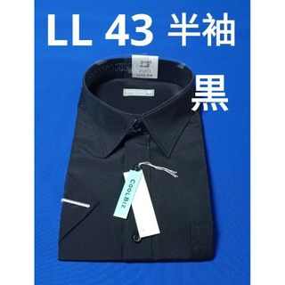 ♦DRESS CODE 101♦半袖 LL 43♦黒 メンズワイシャツ(シャツ)