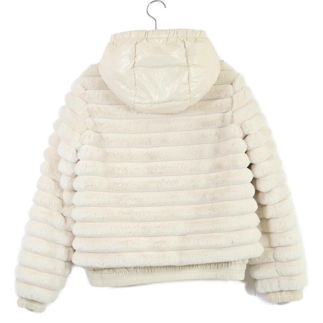 MONCLER(モンクレール)のモンクレール 【美品/国内正規/22年製】LATIFE ファー フーディ ダウン 14（164cm） レディースのジャケット/アウター(ダウンジャケット)の商品写真