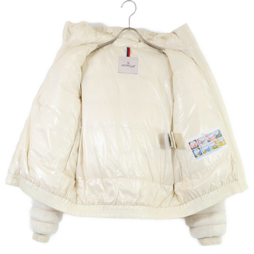 MONCLER(モンクレール)のモンクレール 【美品/国内正規/22年製】LATIFE ファー フーディ ダウン 14（164cm） レディースのジャケット/アウター(ダウンジャケット)の商品写真