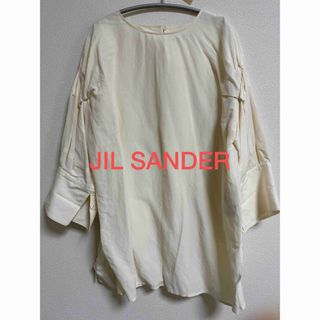 ジルサンダー(Jil Sander)の《JIL SANDER》プリーツスリーブブラウス(シャツ/ブラウス(長袖/七分))