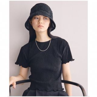 トゥデイフル(TODAYFUL)のTODAYFUL Compact Crape T-shirts(Tシャツ(半袖/袖なし))