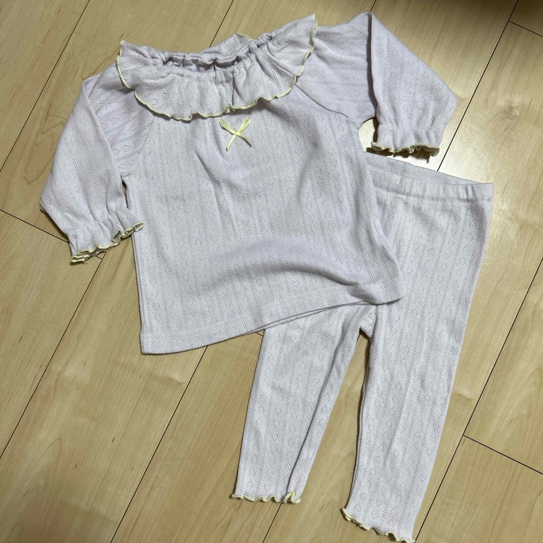 80パジャマ キッズ/ベビー/マタニティのキッズ服女の子用(90cm~)(パジャマ)の商品写真