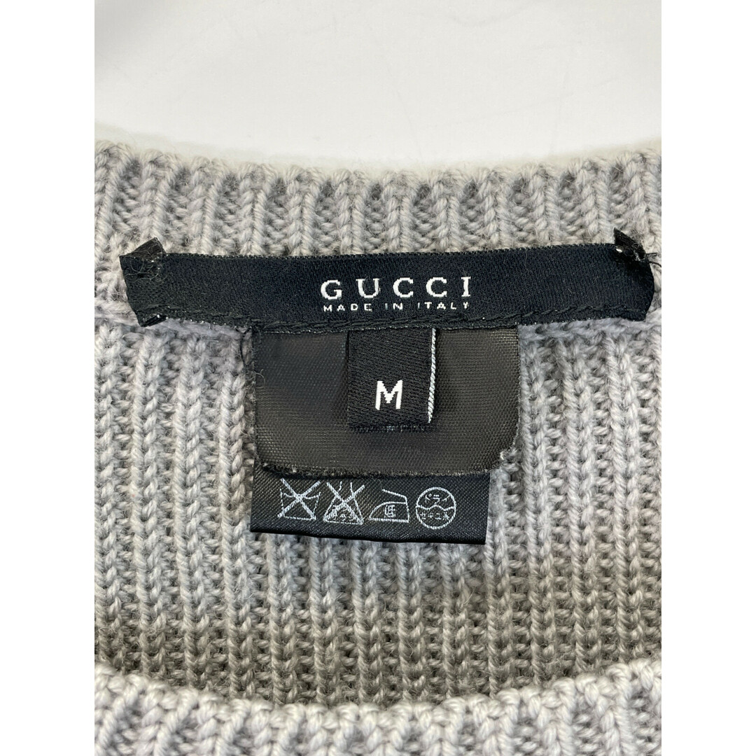 Gucci(グッチ)のグッチ 131642 ｸﾞﾚｰｼﾞｭ ﾆｯﾄｾｰﾀｰ M メンズのトップス(その他)の商品写真