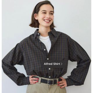 シンゾーン(Shinzone)のシンゾーン　CINCH Oblada ALFRED SHIRTチェック(シャツ/ブラウス(半袖/袖なし))