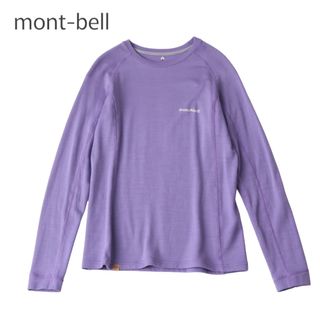 モンベル(mont bell)のmont-bell メリノウールプラス ロングスリーブ アクションT(登山用品)