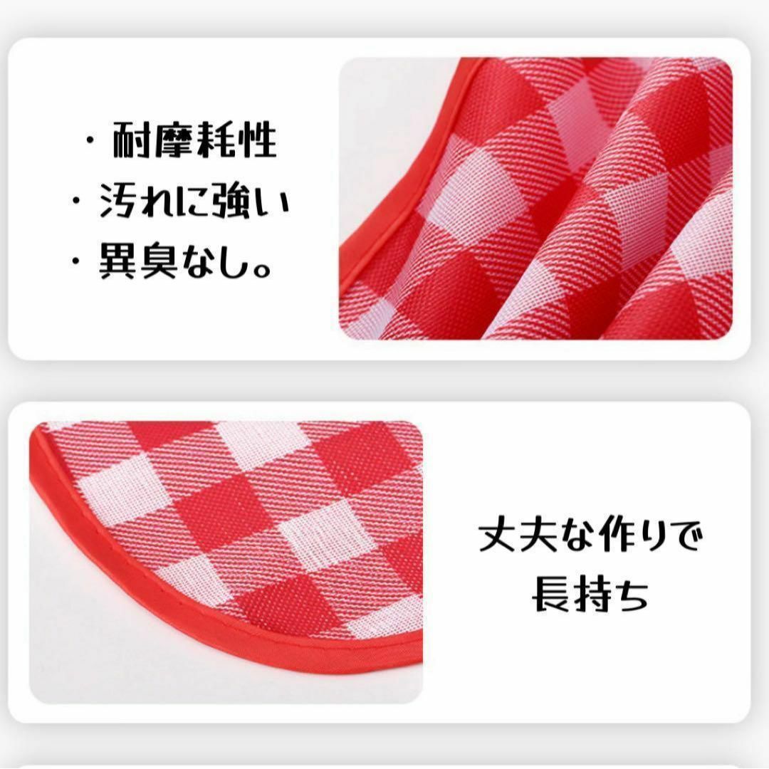 大判 レジャーシート 赤 防水 厚手 折りたたみ コンパクト 芝生つかない 軽量 インテリア/住まい/日用品の日用品/生活雑貨/旅行(旅行用品)の商品写真