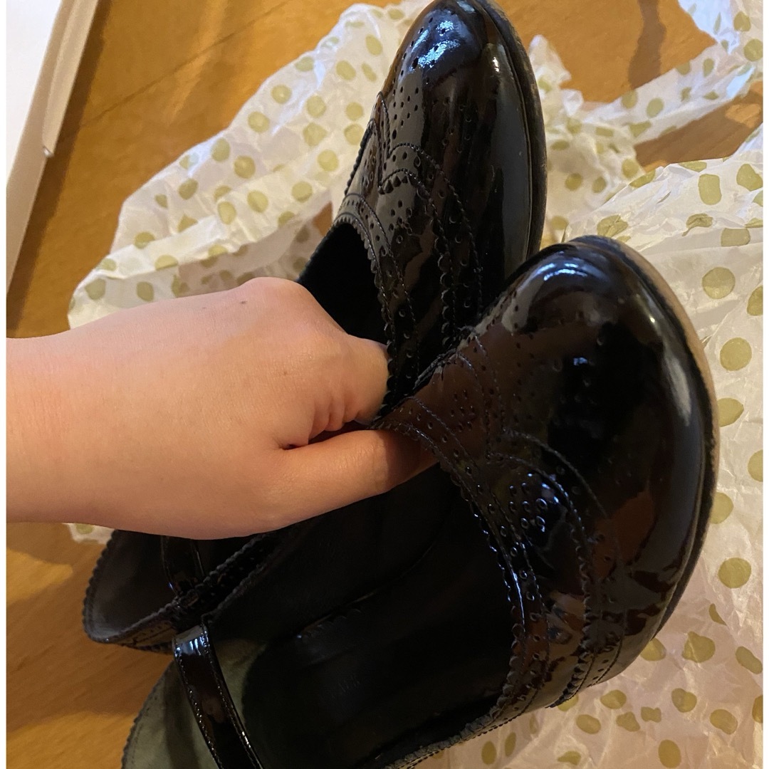 TSUMORI CHISATO(ツモリチサト)のツモリチサト　エナメルパンプス レディースの靴/シューズ(ハイヒール/パンプス)の商品写真