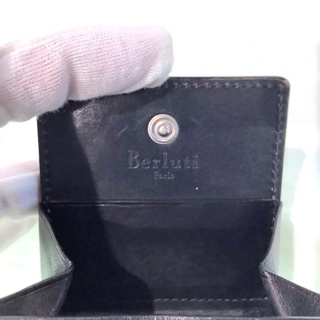 Berluti(ベルルッティ)のベルルッティ（Berluti）カリグラフィ　コインケース　コインパース　小銭入れ　財布　【中古】KB-8077 メンズのファッション小物(コインケース/小銭入れ)の商品写真