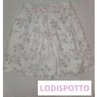 LODISPOTTO　ロディスポット　花柄　膝丈スカート