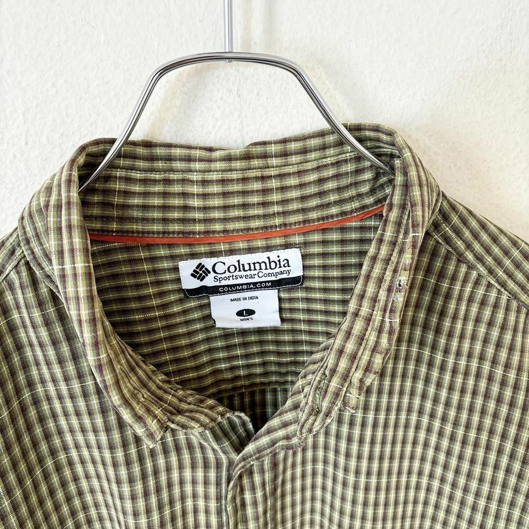 Columbia(コロンビア)の00s Columbia コロンビア　刺繍ロゴ　長袖　シャツ　古着　ヴィンテージ メンズのトップス(Tシャツ/カットソー(七分/長袖))の商品写真