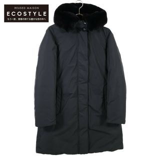 ウールリッチ WWOU0412 ﾌﾞﾗｯｸ APLE COAT ﾗﾋﾞｯﾄﾌｧｰﾀﾞｳﾝｺｰﾄ XS