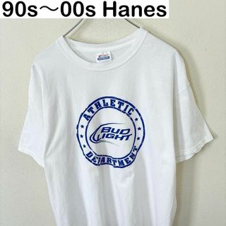 ヘインズ(Hanes)の90s〜00s Hanes 半袖　プリント　Tシャツ　古着　ヴィンテージ(Tシャツ/カットソー(半袖/袖なし))