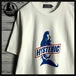 ヒステリックグラマー(HYSTERIC GLAMOUR)の【希少デザイン】ヒステリックグラマー☆ センター ビッグ ロゴ入り半袖Tシャツ(その他)