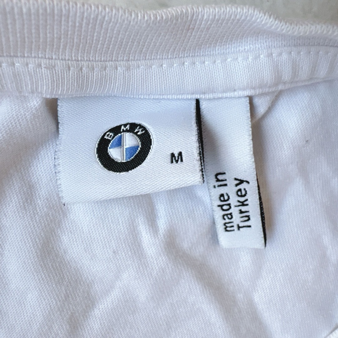 BMW(ビーエムダブリュー)の☆☆ BMW 車　Tシャツ　ホワイト M レディースのトップス(Tシャツ(半袖/袖なし))の商品写真