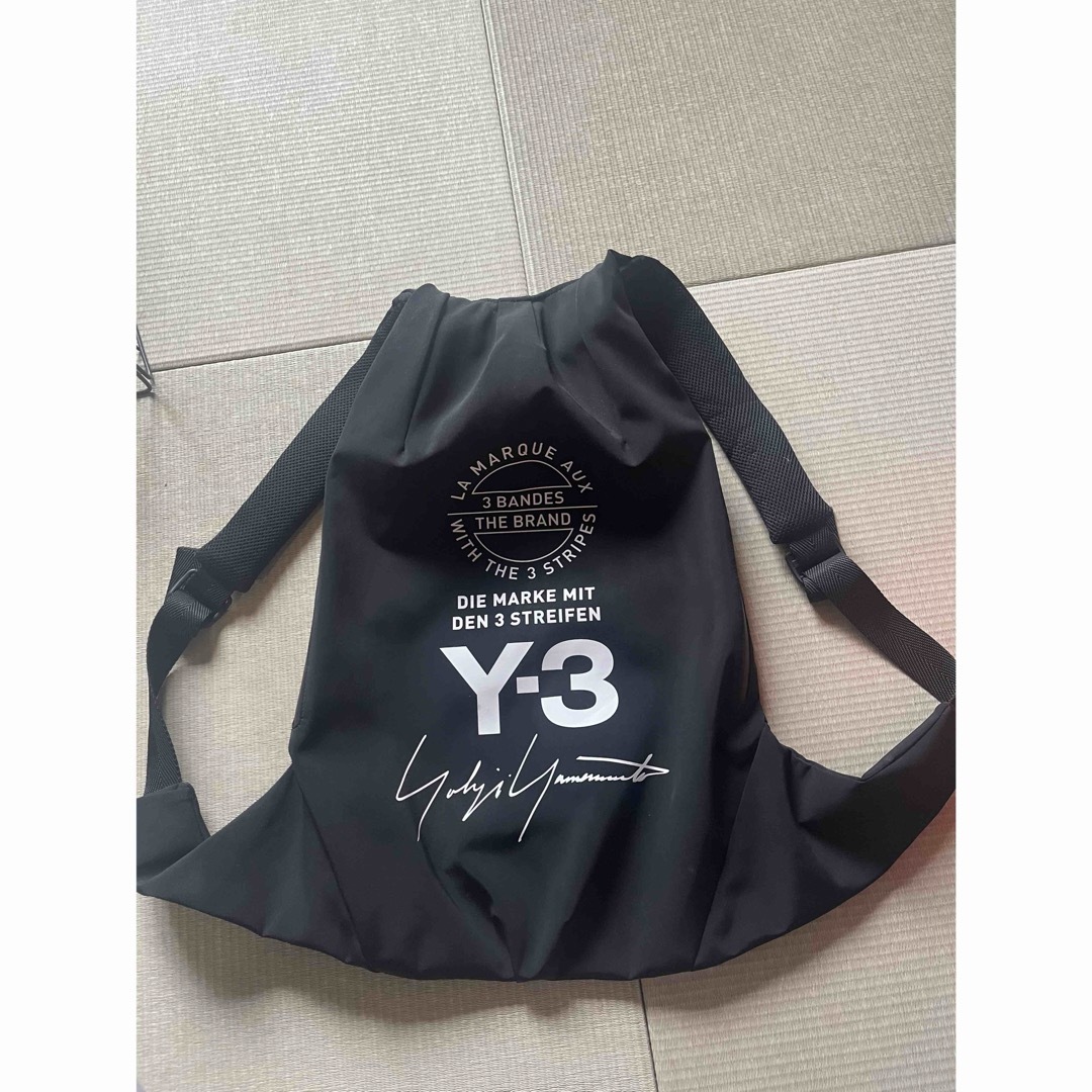 Y-3(ワイスリー)のY-3 リュック 黒　バックパック　ナイロン　美品　 メンズのバッグ(バッグパック/リュック)の商品写真