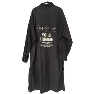 ヨウジヤマモト(Yohji Yamamoto)の【状態良好◎】ヨウジヤマモト　プールオム　18ss スタッフシャツ　(シャツ)