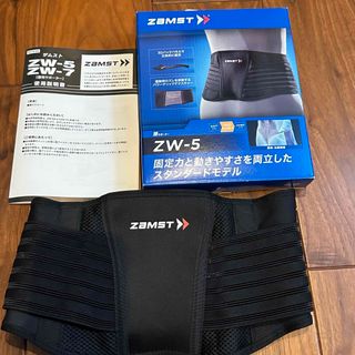 ザムスト(ZAMST)のザムスト サポーター ミドルサポート スタンダードタイプ ZW-5 腰 Mサイズ(その他)