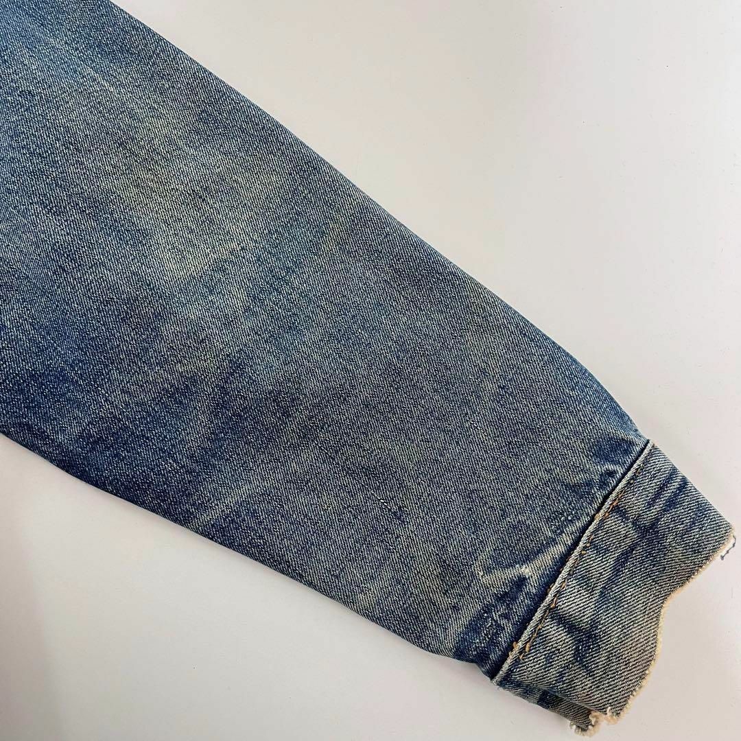 Levi's(リーバイス)の70s リーバイス 70505 4th デニムジャケット ケアタグ ヴィンテージ メンズのジャケット/アウター(Gジャン/デニムジャケット)の商品写真