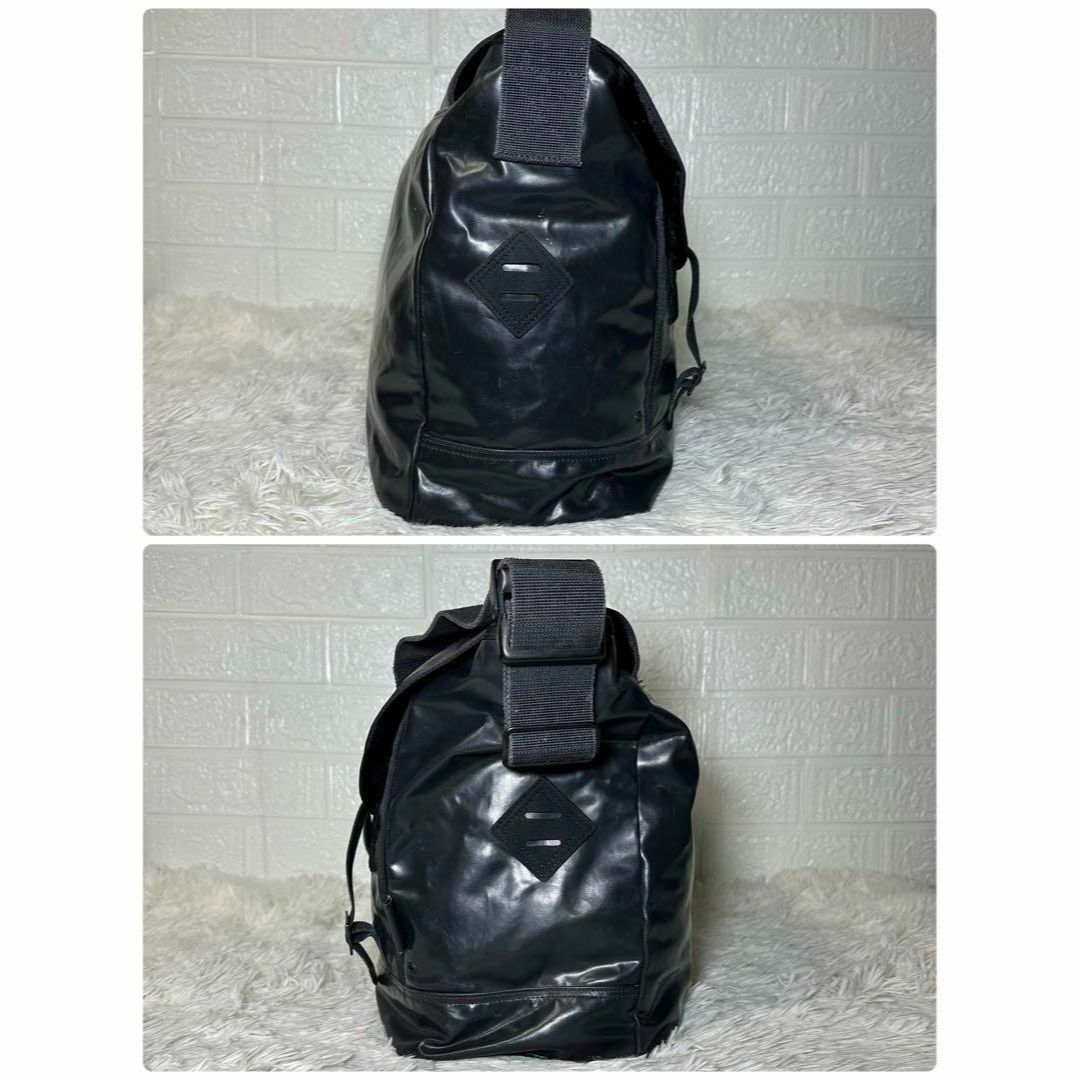 ポーター　メッセンジャーバッグ　ショルダーバッグ　黒　肩掛け可能 メンズのバッグ(ショルダーバッグ)の商品写真
