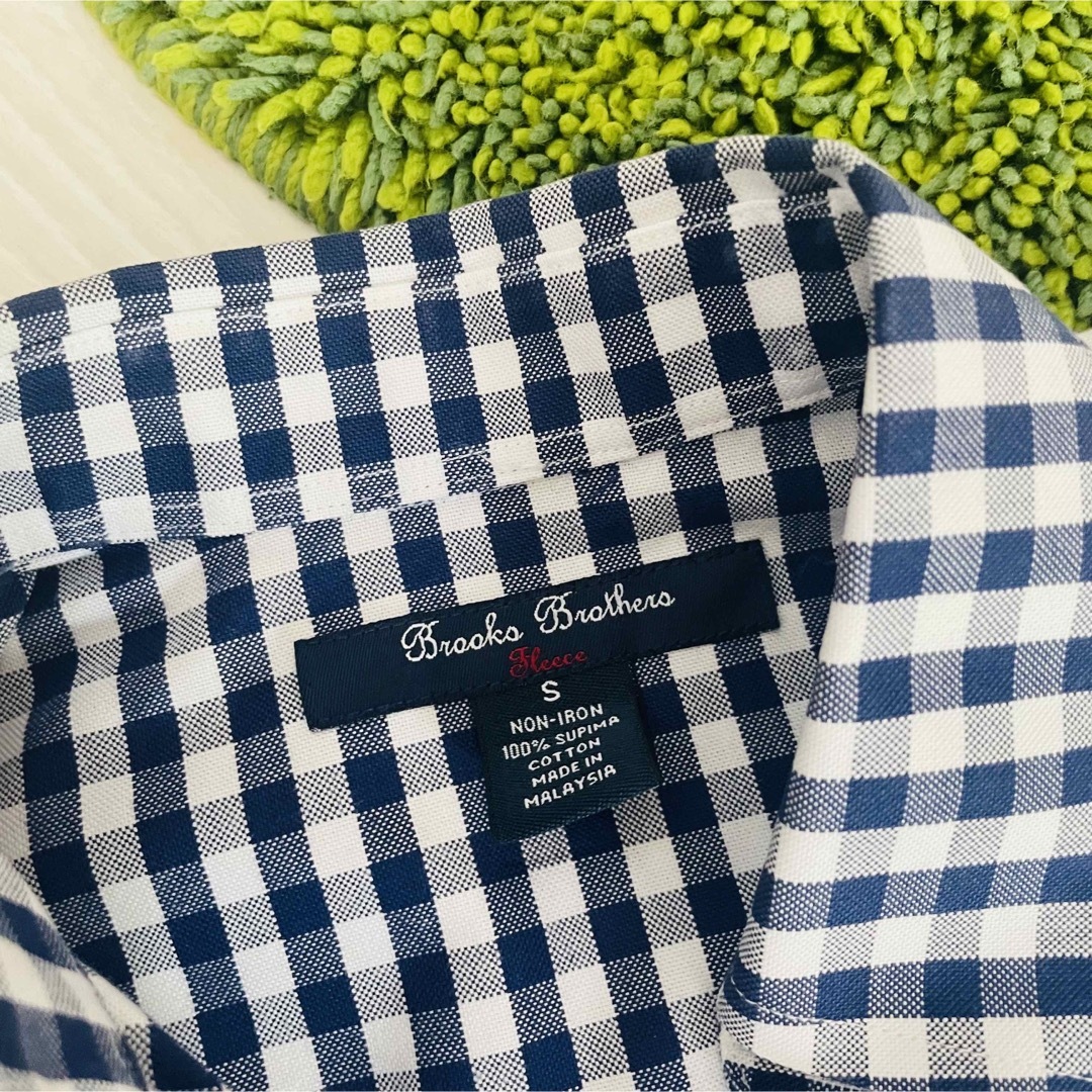 Brooks Brothers(ブルックスブラザース)の美品 ロンハーマン購入 ブルックスブラザーズ S 130cm 長袖 シャツ キッズ/ベビー/マタニティのキッズ服男の子用(90cm~)(ブラウス)の商品写真