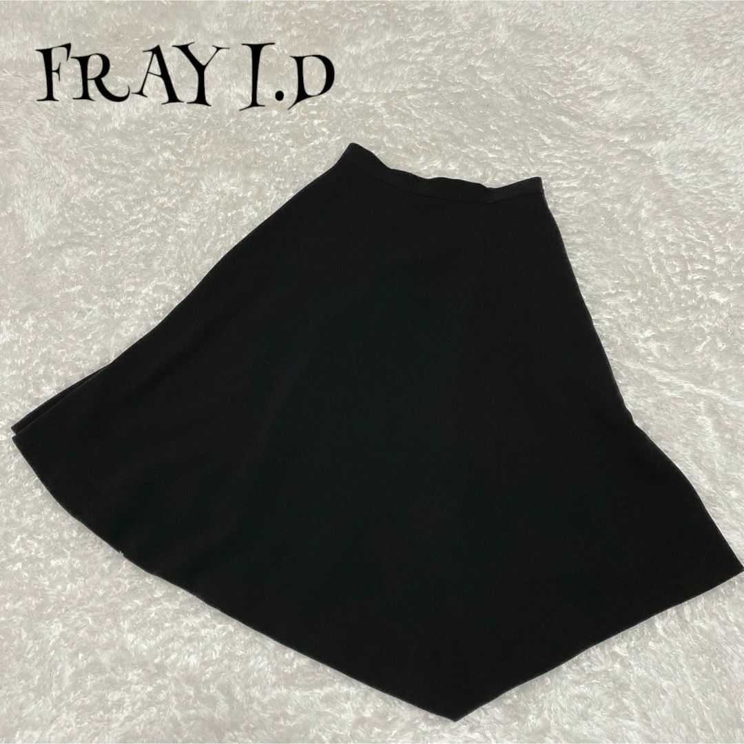 FRAY I.D(フレイアイディー)のFRAY I.D フレイアイディー ☆ アシンメトリーフレアースカート レディースのスカート(ひざ丈スカート)の商品写真