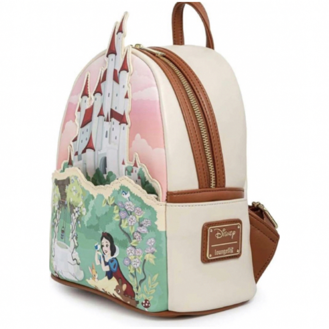 Disney(ディズニー)のくまのプーさんと白雪姫ｌｏｕｎｇｅｆｌｙバックセット　プロフ必読 レディースのバッグ(リュック/バックパック)の商品写真
