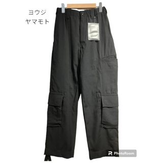 ヨウジヤマモトプールオム(Yohji Yamamoto POUR HOMME)のヨウジヤマモトプールオム　ウールギャバカーゴパンツ(ワークパンツ/カーゴパンツ)