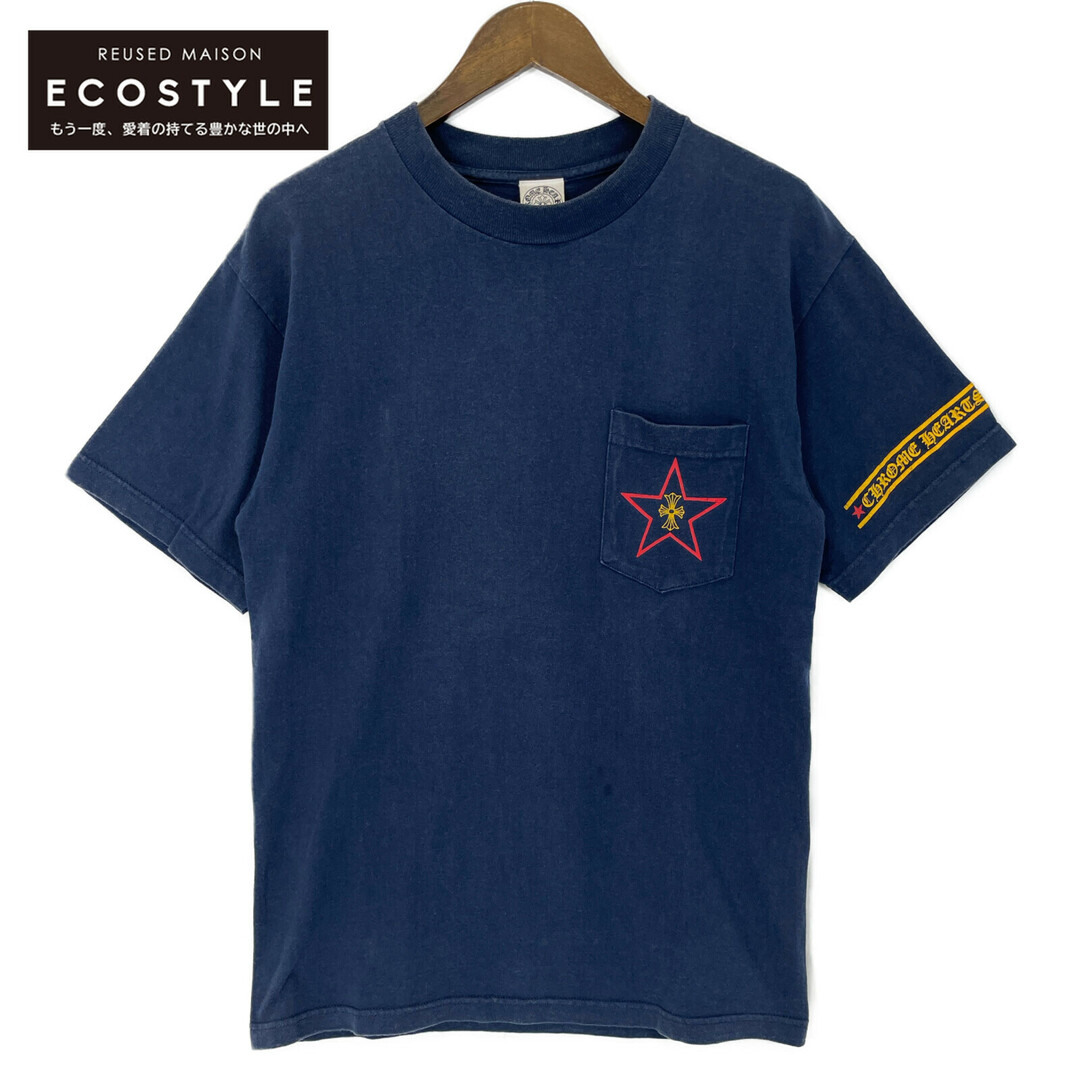 Chrome Hearts(クロムハーツ)のクロムハーツ コットン バックロゴ 半袖ポケットTシャツ M メンズのトップス(その他)の商品写真