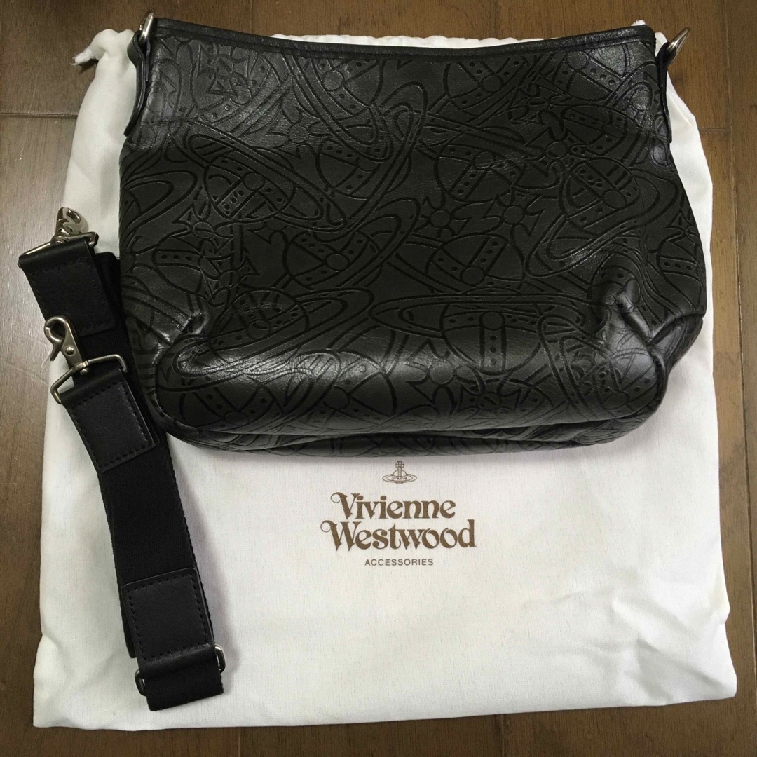 Vivienne Westwood(ヴィヴィアンウエストウッド)のヴィヴィアンウエストウッド　アーサー　革ショルダーバッグ レディースのバッグ(ショルダーバッグ)の商品写真