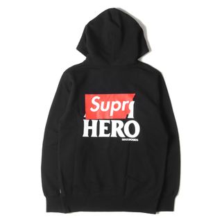 シュプリーム(Supreme)の新品同様 Supreme シュプリーム パーカー サイズ:M 14SS ANTIHERO Zip-Up Sweat Shirt アンタイヒーロー コラボロゴ ジップ スウェットパーカー ブラック 黒 トップス フーディー コラボ【メンズ】【中古】(パーカー)