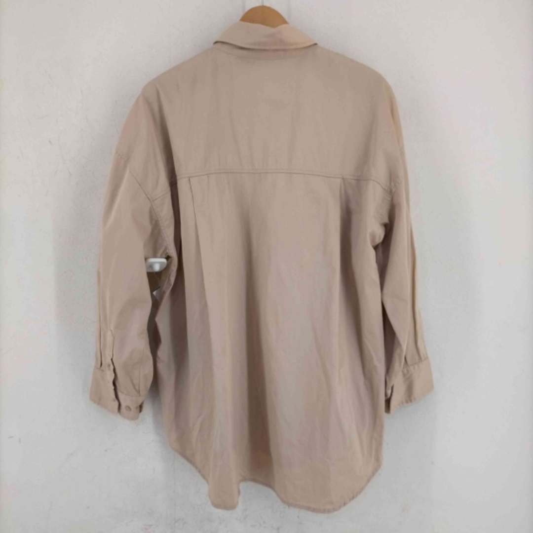 ZARA(ザラ)のZARA(ザラ) poplin shirt sateen effect メンズ メンズのトップス(その他)の商品写真